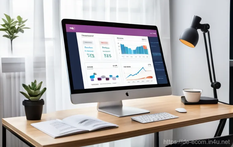 전자상거래 실기 시험에서 반드시 알아야 할 이론 - **Prompt:** A young, diverse group of people, all dressed in stylish, modern casual attire, are gath...